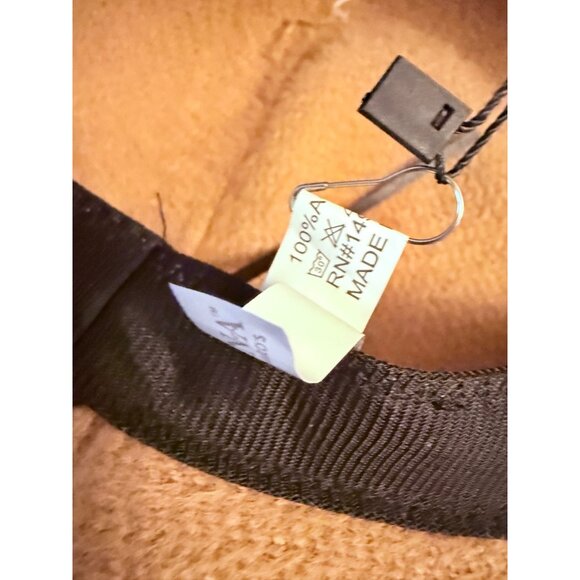 Soft Fuzzy Bucket Hat Bow Detail Carmel Brown Arianna By Howards Fall Fashion St - Picture 12 of 14